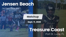 Matchup: Jensen Beach vs. Treasure Coast  2020