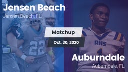Matchup: Jensen Beach vs. Auburndale  2020