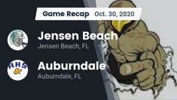 Recap: Jensen Beach  vs. Auburndale  2020