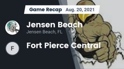 Recap: Jensen Beach  vs. Fort Pierce Central  2021