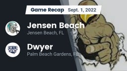Recap: Jensen Beach  vs. Dwyer  2022
