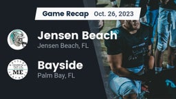 Recap: Jensen Beach  vs. Bayside  2023