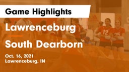 Lawrenceburg  vs South Dearborn  Game Highlights - Oct. 16, 2021