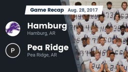 Recap: Hamburg  vs. Pea Ridge  2017