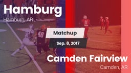 Matchup: Hamburg vs. Camden Fairview  2017