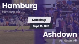 Matchup: Hamburg vs. Ashdown  2017