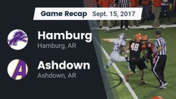 Recap: Hamburg  vs. Ashdown  2017