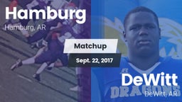 Matchup: Hamburg vs. DeWitt  2017