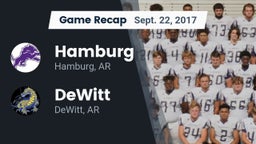Recap: Hamburg  vs. DeWitt  2017