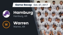 Recap: Hamburg  vs. Warren  2017