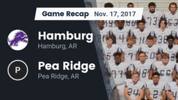 Recap: Hamburg  vs. Pea Ridge  2017