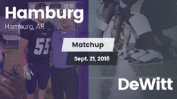 Matchup: Hamburg vs. DeWitt 2018