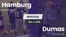Matchup: Hamburg vs. Dumas  2018