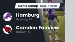 Recap: Hamburg  vs. Camden Fairview  2018