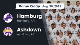 Recap: Hamburg  vs. Ashdown  2019