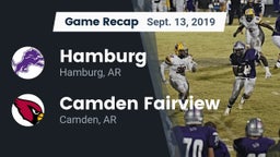 Recap: Hamburg  vs. Camden Fairview  2019