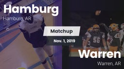 Matchup: Hamburg vs. Warren  2019
