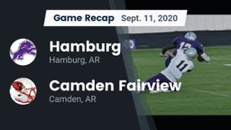 Recap: Hamburg  vs. Camden Fairview  2020