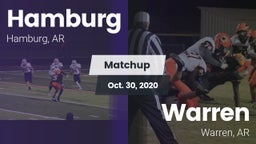 Matchup: Hamburg vs. Warren  2020