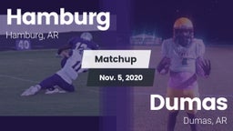 Matchup: Hamburg vs. Dumas  2020