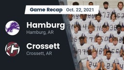 Recap: Hamburg  vs. Crossett  2021