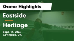 Eastside  vs Heritage Game Highlights - Sept. 14, 2023
