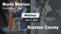 Matchup: North Marion vs. Braxton County  2016