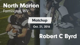 Matchup: North Marion vs. Robert C Byrd  2016