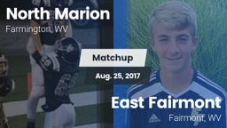Matchup: North Marion vs. East Fairmont  2017