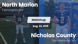 Matchup: North Marion vs. Nicholas County  2018