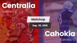 Matchup: Centralia High vs. Cahokia  2016