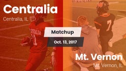 Matchup: Centralia High vs. Mt. Vernon  2017