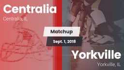 Matchup: Centralia High vs. Yorkville 2018