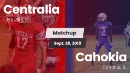 Matchup: Centralia High vs. Cahokia  2018