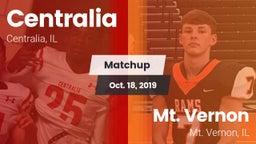 Matchup: Centralia High vs. Mt. Vernon  2019
