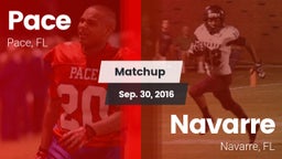 Matchup: Pace vs. Navarre  2016