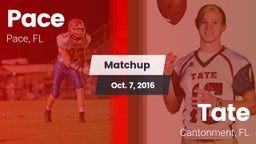 Matchup: Pace vs. Tate  2016