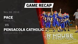 Recap: Pace  vs. Pensacola Catholic  2016