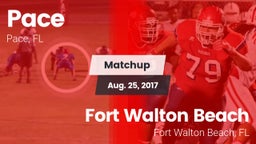 Matchup: Pace vs. Fort Walton Beach  2017
