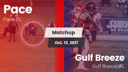 Matchup: Pace vs. Gulf Breeze  2017