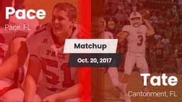 Matchup: Pace vs. Tate  2017