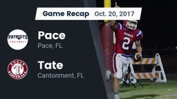 Recap: Pace  vs. Tate  2017