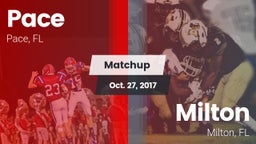 Matchup: Pace vs. Milton  2017