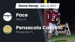 Recap: Pace  vs. Pensacola Catholic  2017