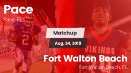 Matchup: Pace vs. Fort Walton Beach  2018
