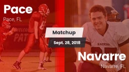 Matchup: Pace vs. Navarre  2018