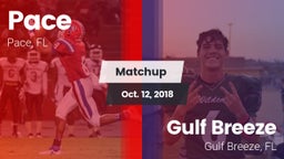 Matchup: Pace vs. Gulf Breeze  2018
