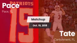 Matchup: Pace vs. Tate  2018