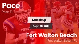 Matchup: Pace vs. Fort Walton Beach  2019