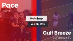Matchup: Pace vs. Gulf Breeze  2019